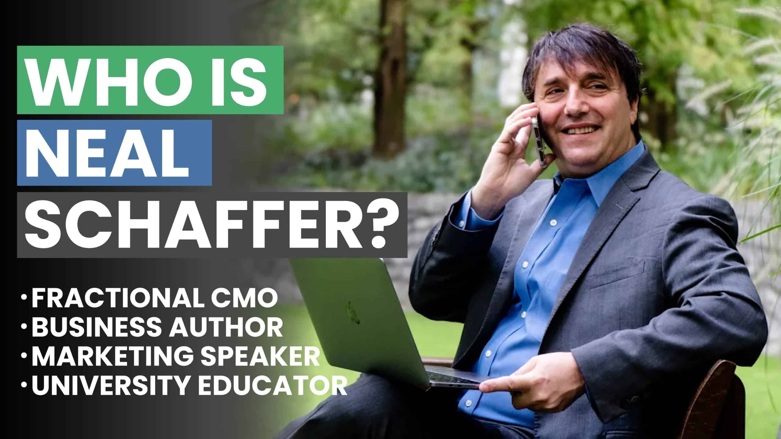 who is neal schaffer youtube thumbnail