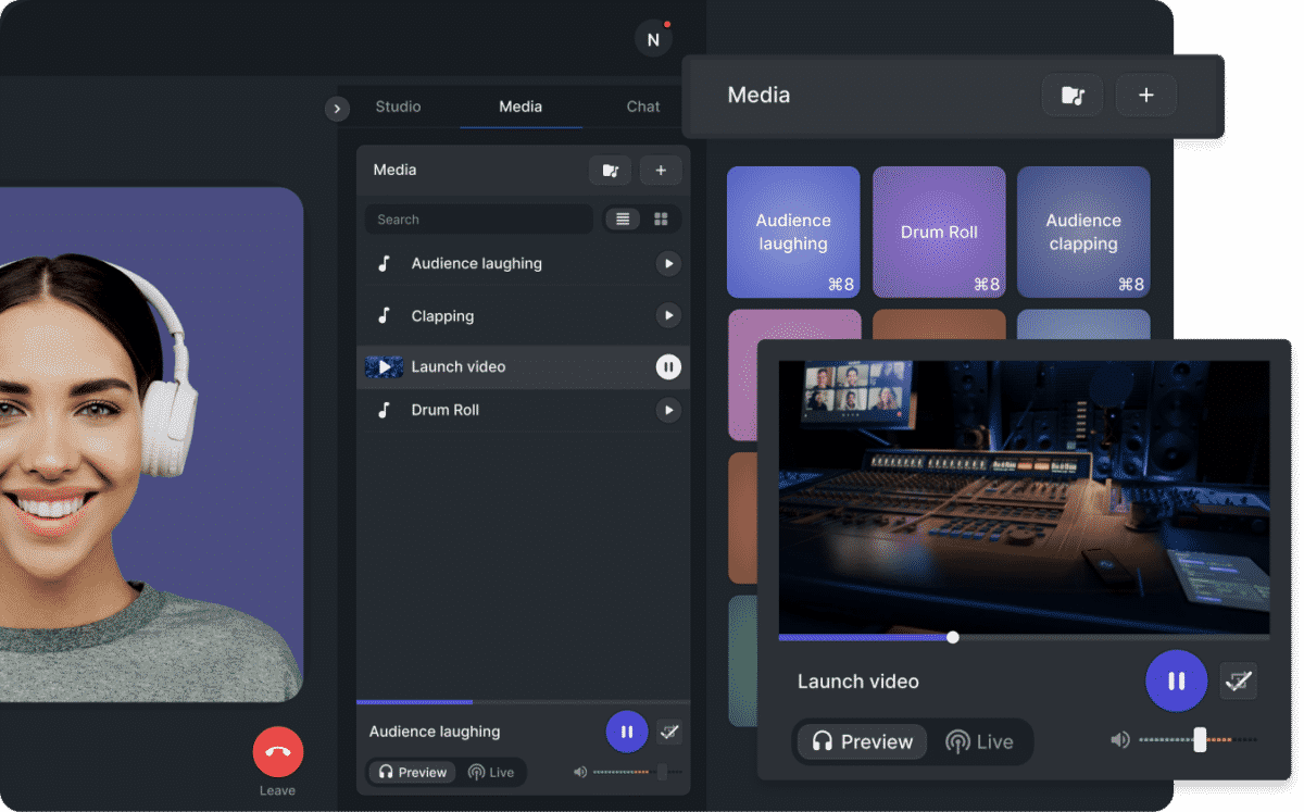Riverside.fm Mediaboard