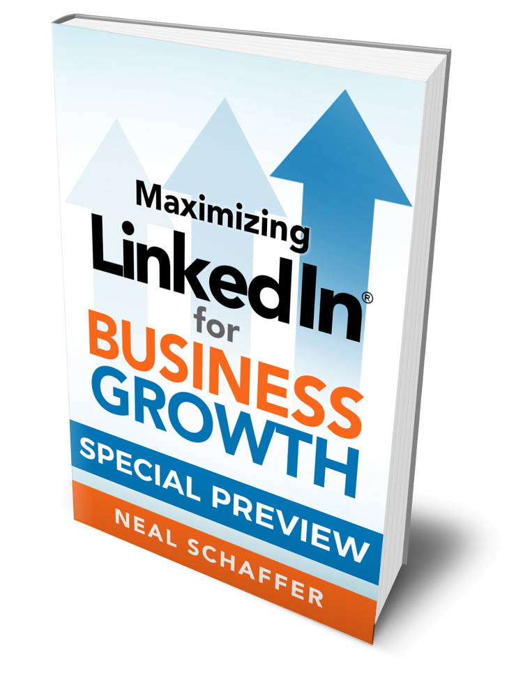 maximizing linkedin for business growth special preview edition cover