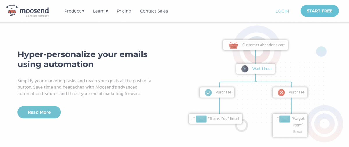 moosend email marketing software