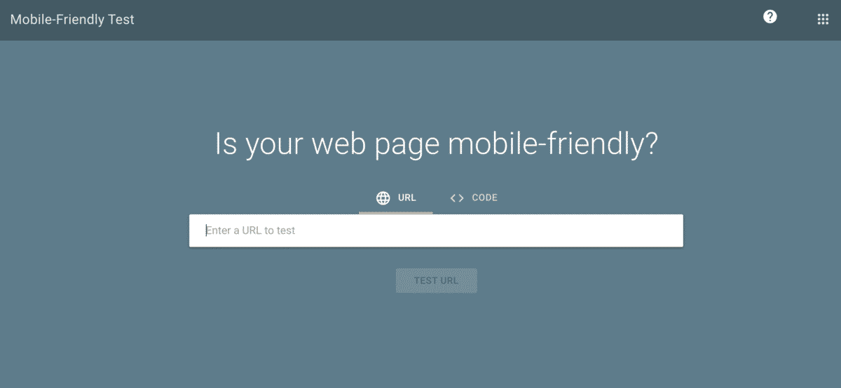 Google Mobile-Friendly Test