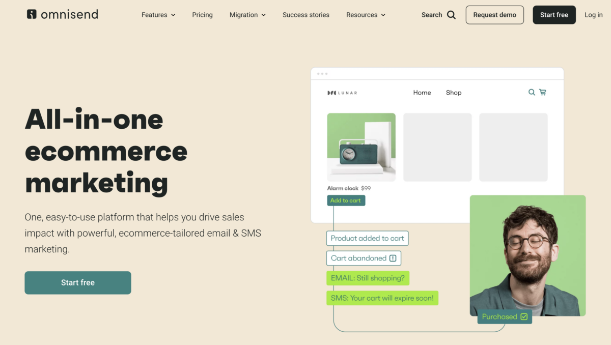 omnisend ecommerce email marketing