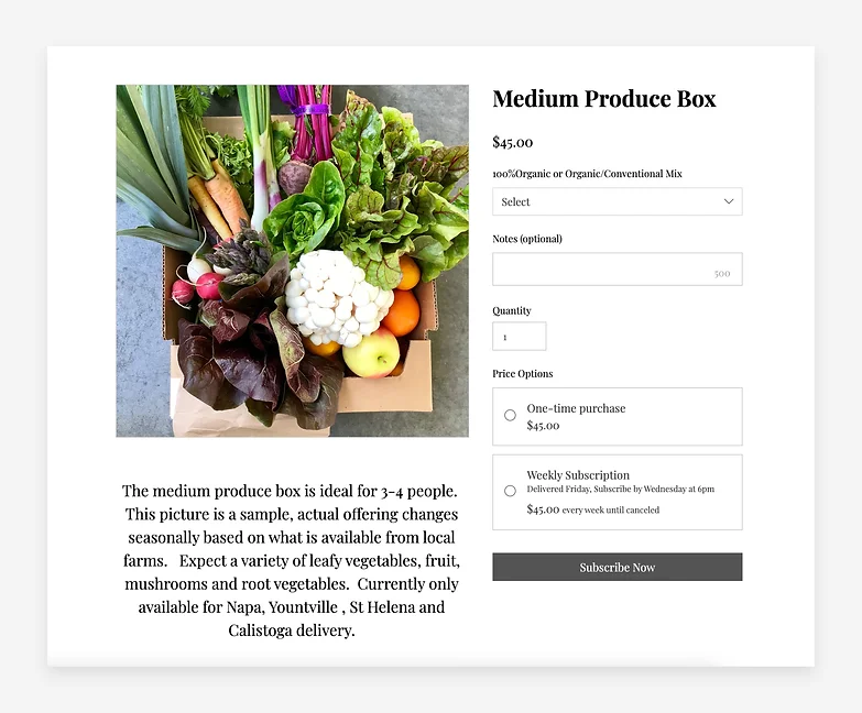 Launch a subscription service