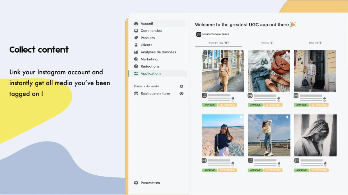 Leverage user-generated content
